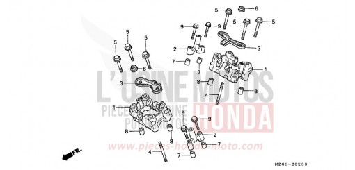 CAMSHAFT HOLDER NTV650V de 1997